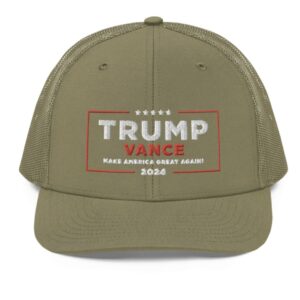 Trump-Vance Make America Great Again Snapback Trucker Cap us