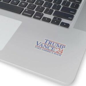 Trump Vance Merch Trump Vance 2024 Trump Vance Sticker Merch for Trump Vance Supporter Kiss-Cut Stickers2