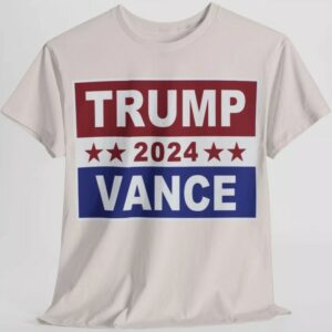 Trump Vance Shirt New President 2024 MAGA Republican USAUnisex Heavy Cotton Tee2