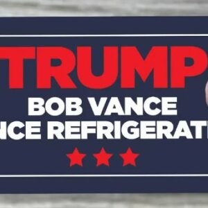 Trump Vance Sticker, Bob Vance, Trump 2024 Decal, MAGA Make America Great Again, Republican Decal, Conservative American Sticker, JD Vance