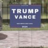 Trump Vance Yard Sign, USA Yard Sign, Make America Great Again Sign Us