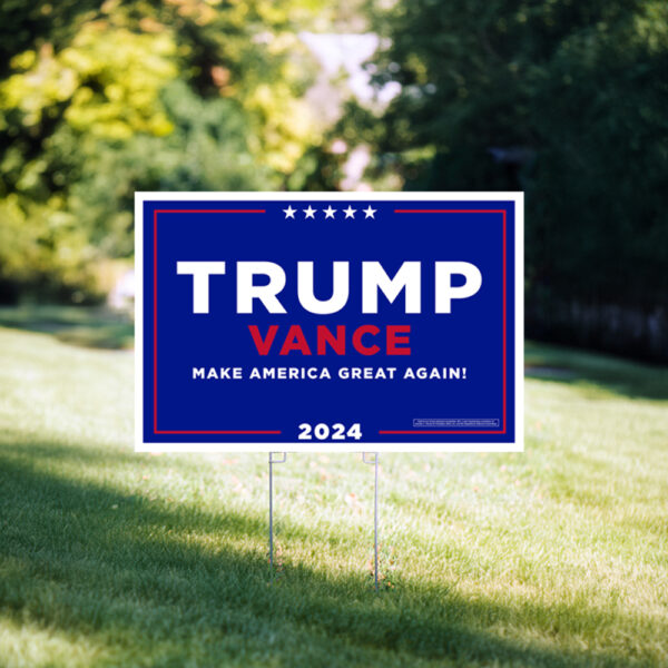 trump vance news Signs