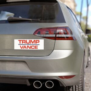 Jumbo Trump Vance Car Magnet Fuel Your Republican Spirit with Every Sip