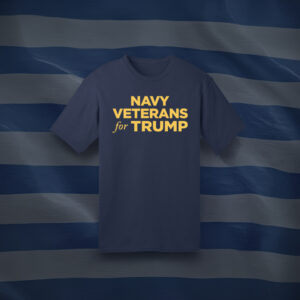 Navy Veterans for Trump Navy T-Shirts