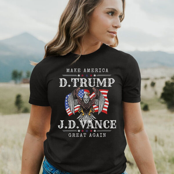 Official D.TRUMP J.D VANCE Make America Great Again T-Shirt1