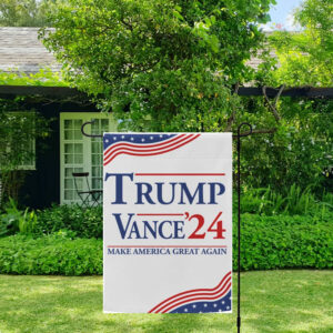 Official Donald Trump & J.D. Vance 2024 Garden Flag