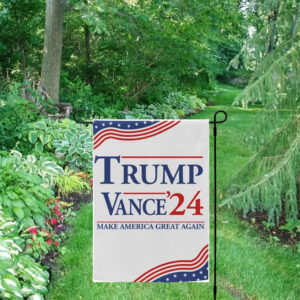 Official Donald Trump & J.D. Vance 2024 Garden Flag1