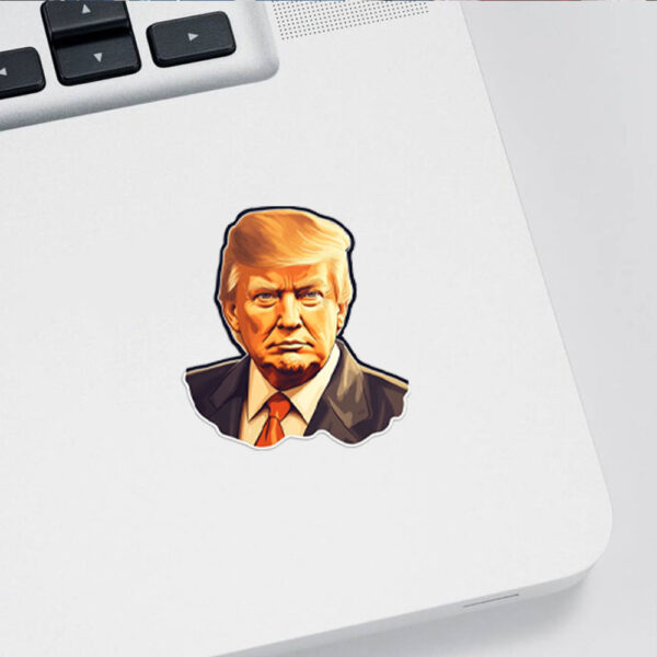 Official Donald Trump Sticker Weatherproof Outdoor Vinyl Sticker2