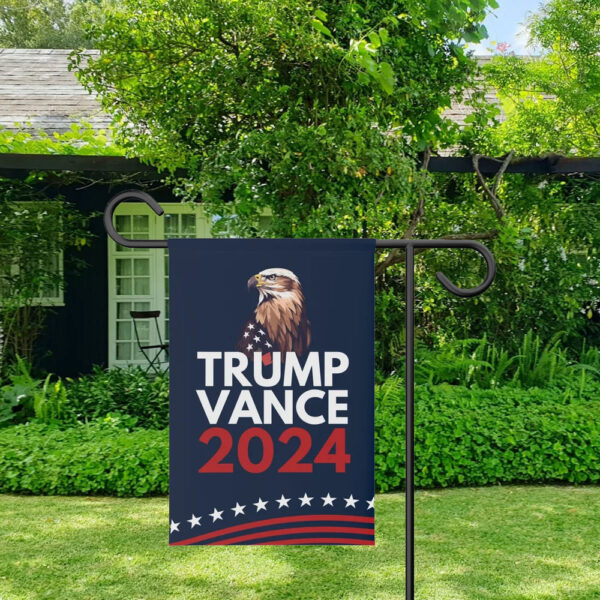 Official Trump 2024 Garden Flag, Trump Vance Flag