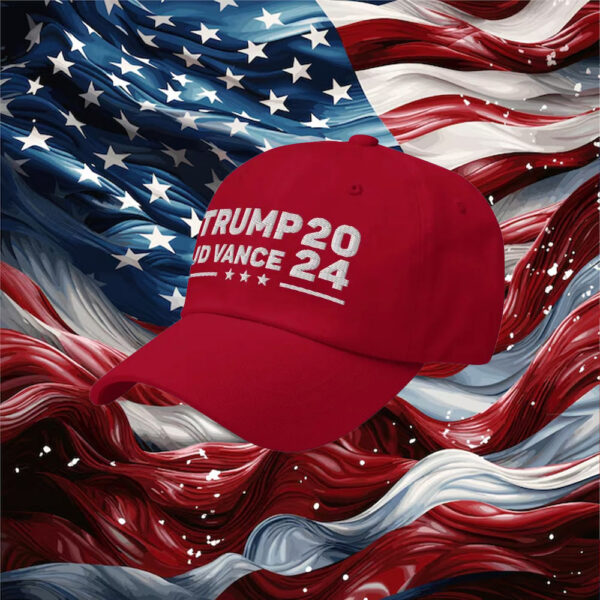 Official Trump JD Vance 2024 Embordered Dad hat, Trump DJ Vance 2024 Baseball Hat2