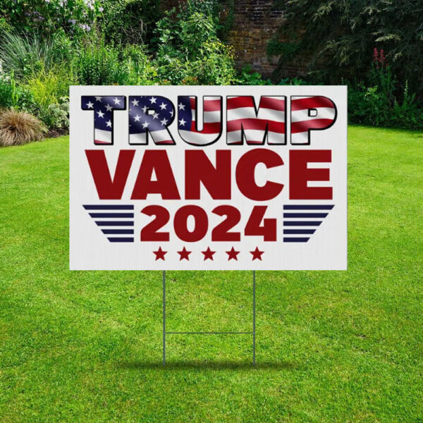 Official Trump Vance 2024 House Flag, Trump Flag, Trump Vance 24 Election Flag