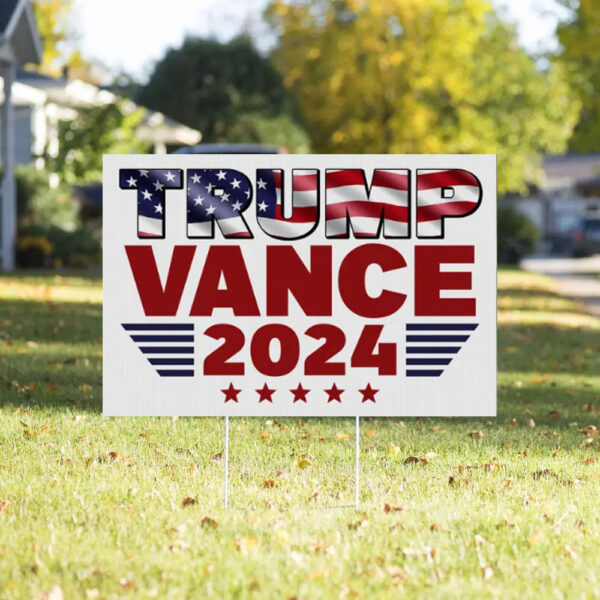 Official Trump Vance 2024 House Flag, Trump Flag, Trump Vance 24 Election Flag