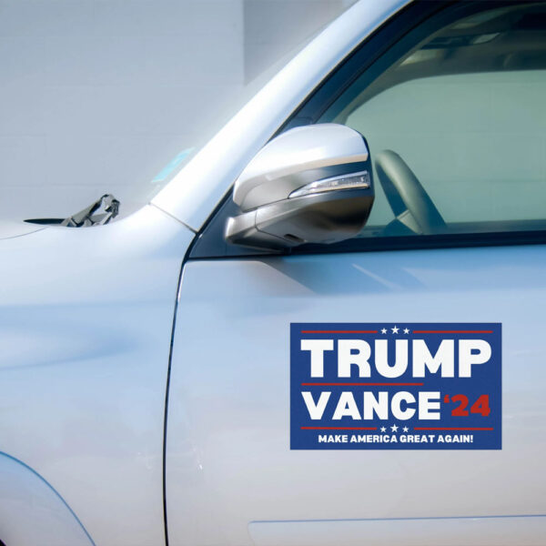 Official Trump Vance '24 Car Magnet1