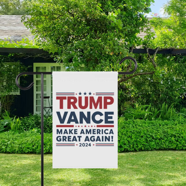 Official Trump - Vance - Make America Great Again - Garden & House Banner Flag