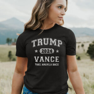 Official Trump Vance Take America Back 2024 Retro Vintage Distressed Comfort Colors T-Shirt2
