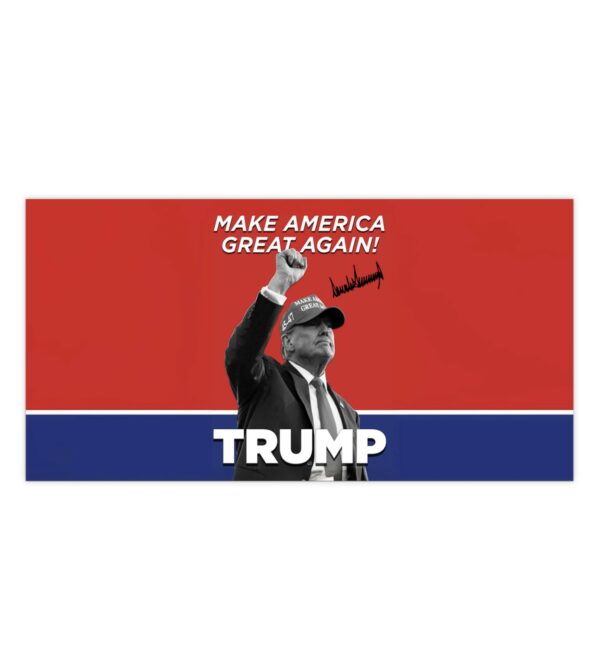 Signature TRUMP Make America Great Again Bumper Stickers