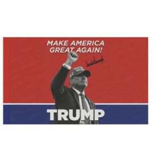 Signature TRUMP Make America Great Again Flag