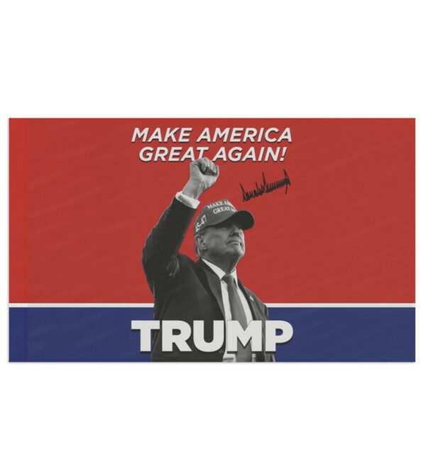 Signature TRUMP Make America Great Again Flag