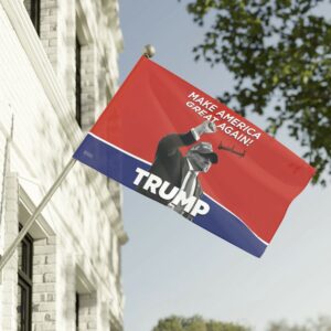 Signature TRUMP Make America Great Again Flag USA