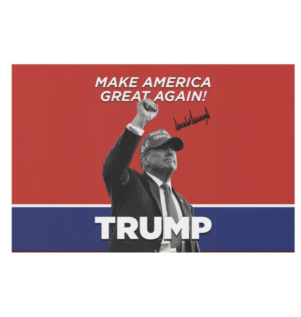 Signature TRUMP Make America Great Again Yard Signs