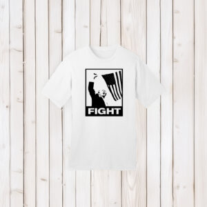 Trump Fight White T-Shirt US