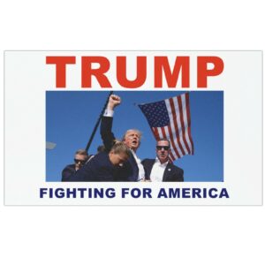 Trump Fighting for America Car Magnets