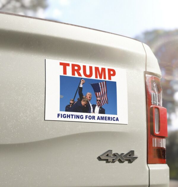 Trump Fighting for America Car Magnets Us