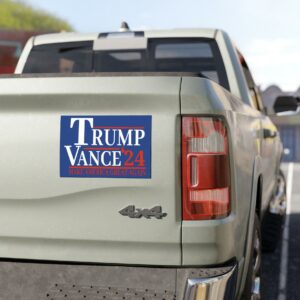 Trump Vance 2024 Car Magnet, Make America Great Again