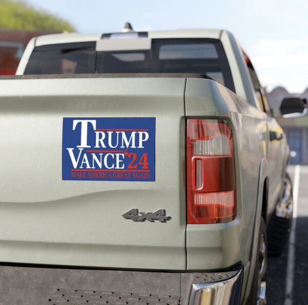 Trump Vance 2024 Car Magnet, Make America Great Again