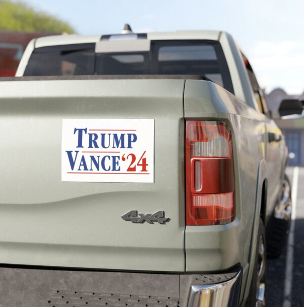 Trump Vance 2024 Election Car Magnet