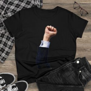 Trump’s Arm FIGHT FIGHT FIGHT Women's TShirts