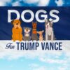 Dogs For Trump Vance Flag, Trump Vance Flag, Trump For President, Republican Flag, USA President Election 2024 Flag