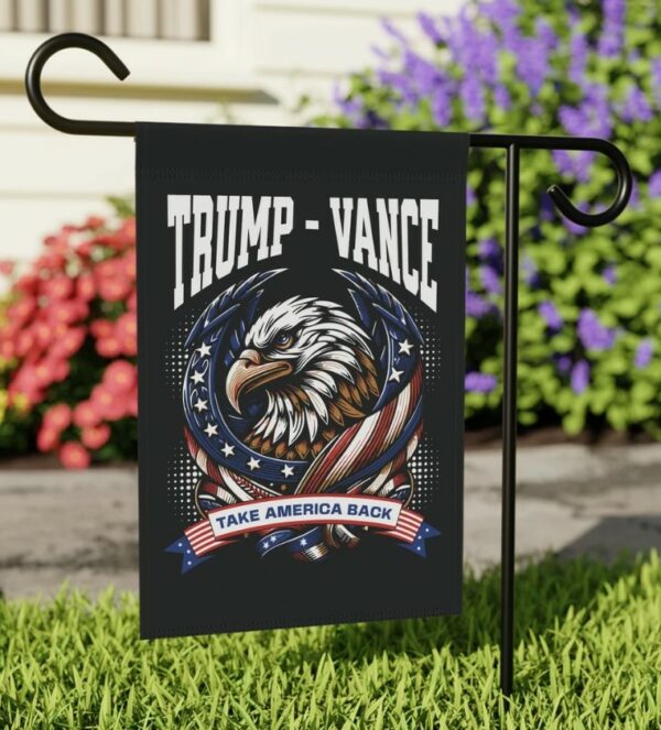 Donald Trump Flag Trump Vance Flag Trump For President 2024, Trump 2024, Trump Vance 2024, Trump Vance Garden Banner Flag, Take America Back