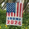 Donald Trump Vance 2024 MAGA Garden Flag, Trump 2024 Yard Sign, Wall Decor, House Flag, Take America Back Decoration Gifts, Patriotic Yard