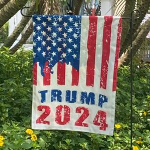 Donald Trump Vance 2024 MAGA Garden Flag, Trump 2024 Yard Sign, Wall Decor, House Flag, Take America Back Decoration Gifts, Patriotic Yard