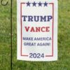 Donald Trump and J.D. Vance 2024 Garden Flag - Make America Great Again Garden Flag - Trump for President 2024 - MAGA 2024 Garden Flag, GOP