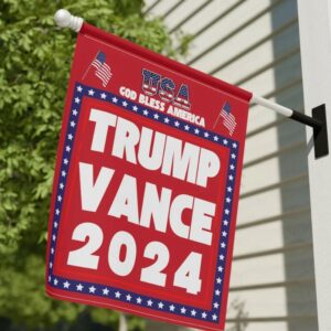 Garden Flag, House Flag, Trump Vance Flag, Trump Flag, Vance Flag, Flags, Flag, Flag for house, Flag for Garden, Trump House Flag1