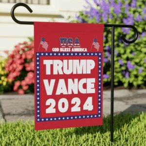 Garden Flag, House Flag, Trump Vance Flag, Trump Flag, Vance Flag, Flags, Flag, Flag for house, Flag for Garden, Trump House Flag2