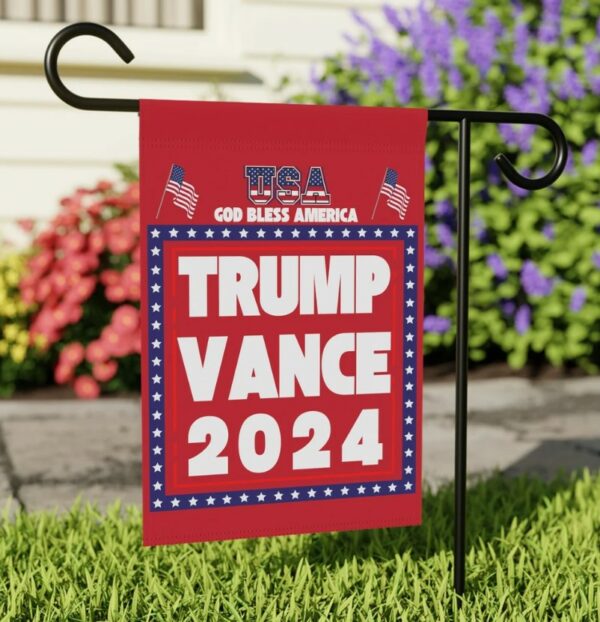 Garden Flag, House Flag, Trump Vance Flag, Trump Flag, Vance Flag, Flags, Flag, Flag for house, Flag for Garden, Trump House Flag2