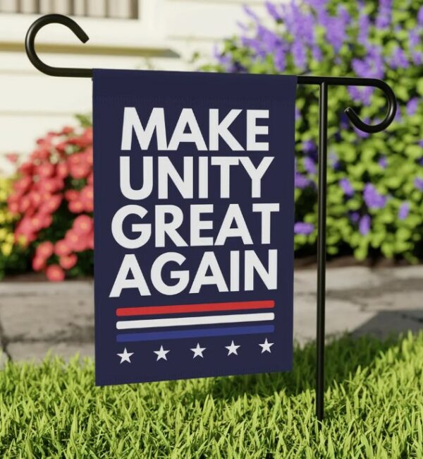 Make Unity Great Again Flag, Trump Vance Flag, Trump Garden Flag, Trump 2024 Garden Flag, MAGA Garden Flag, Republican Yard Flags, Political