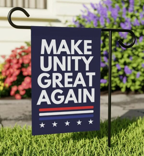 Make Unity Great Again Flag, Trump Vance Flag, Trump Garden Flag, Trump 2024 Garden Flag, MAGA Garden Flag, Republican Yard Flags, Political