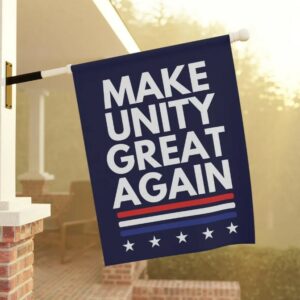 Make Unity Great Again Flag, Trump Vance Flag, Trump Garden Flag, Trump 2024 Garden Flag, MAGA Garden Flag, Republican Yard Flags, Political1