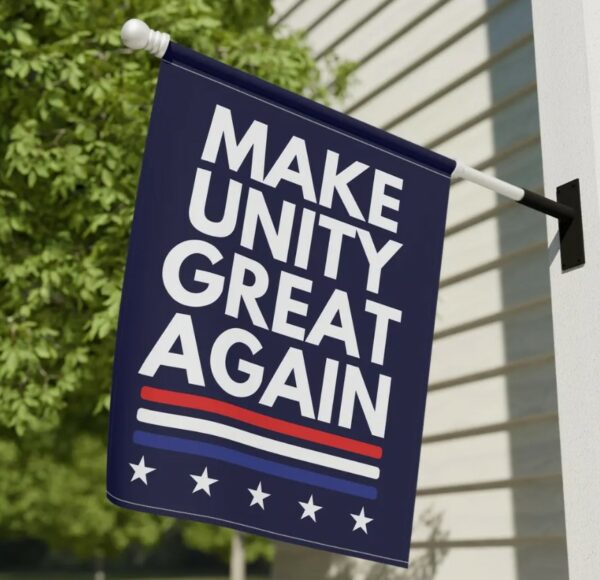 Make Unity Great Again Flag, Trump Vance Flag, Trump Garden Flag, Trump 2024 Garden Flag, MAGA Garden Flag, Republican Yard Flags, Political2