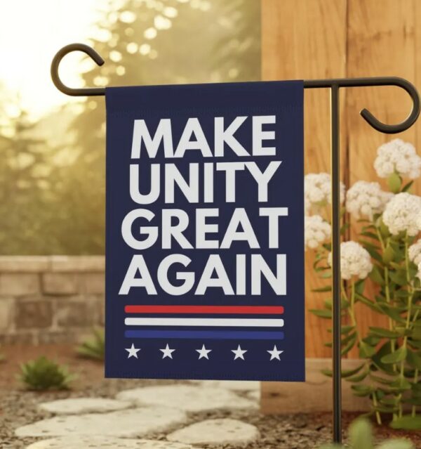 Make Unity Great Again Flag, Trump Vance Flag, Trump Garden Flag, Trump 2024 Garden Flag, MAGA Garden Flag, Republican Yard Flags, Political3