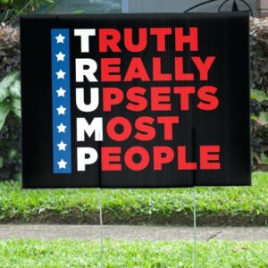 Pro Trump Yard Sign, Trump 2024, Political Yard Sign, Trump Merchandise, President Trump Decor, Donald Trump Yard Sign, Ultra Maga