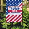 Trump 2024 Garden Flag, Make America Great, President Trump Gift For Home, Conservative Yard Sign, Maga Garden Sign, Donald Trump Banner