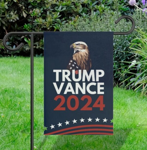 Trump 2024 Garden Flag, Trump Vance Flag, Trump Garden Flag, MAGA Garden Flag, Republican Yard Flags, Political Home Banner, Trump Flag