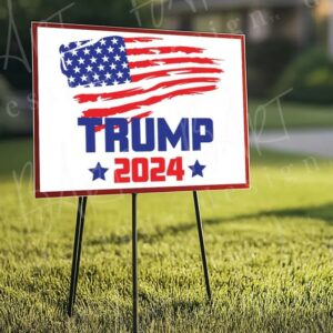 Trump 2024 & Vance Senate Yard Sign 18x24 Printable Yard Sign Pro-Trump Digital Download1