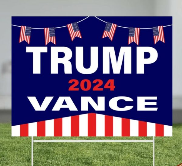 Trump 2024 Vance Yard Sign, Donald Trump 2024, Yard Signs, Vote 2024, Election Sign, Vote For Trump, Trump 2024, Republican Yard Sign