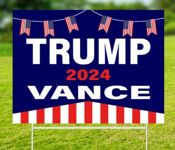 Trump 2024 Vance Yard Sign, Donald Trump 2024, Yard Signs, Vote 2024, Election Sign, Vote For Trump, Trump 2024, Republican Yard Sign1